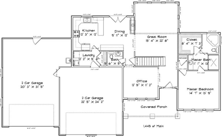 House Plan House Plan #16191 Drawing 1