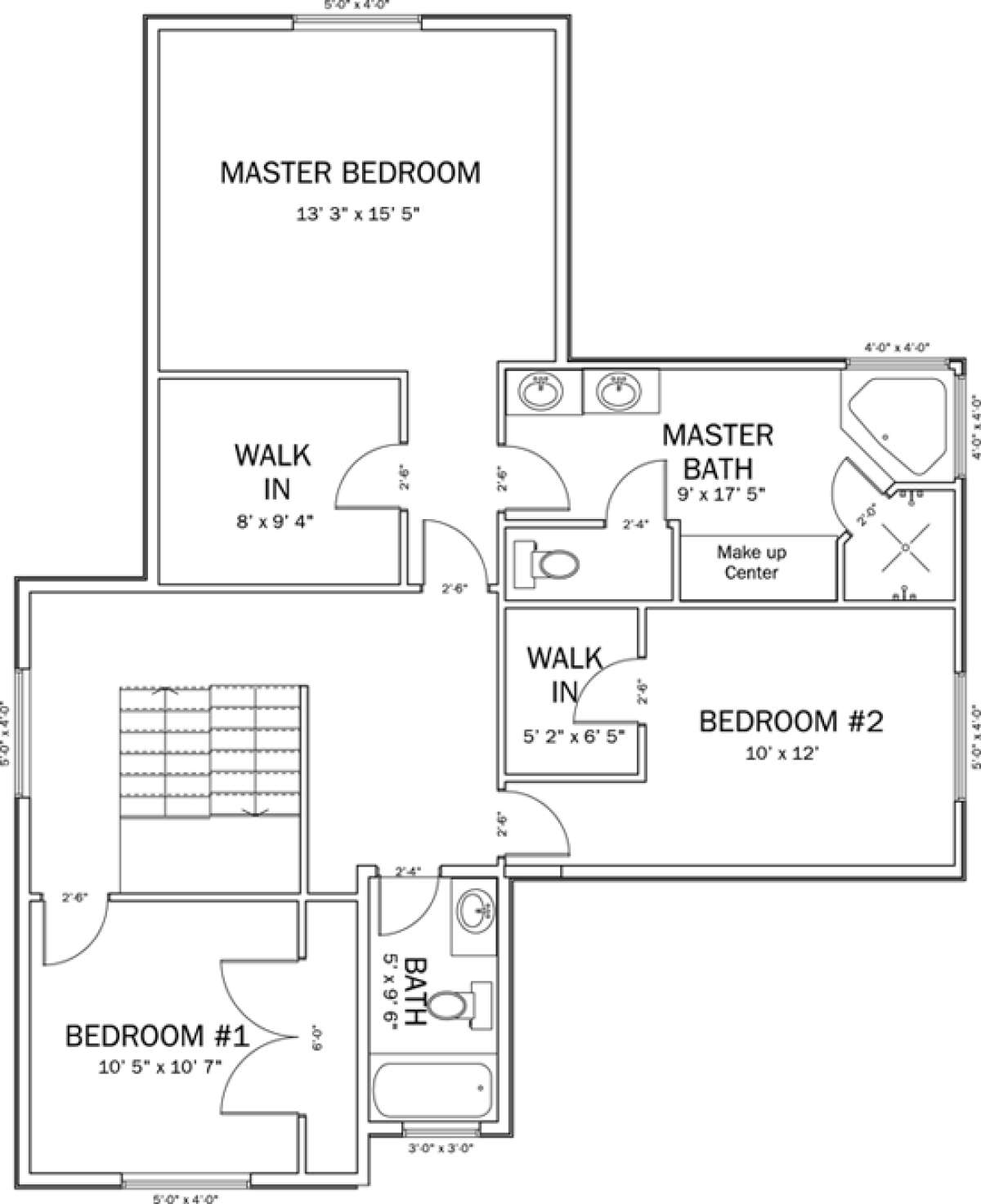 Floorplan 2 for House Plan #2802-00018