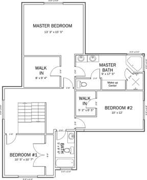 Floorplan 2 for House Plan #2802-00018