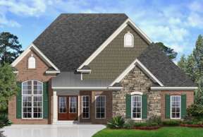 Traditional House Plan #3367-00054 Elevation Photo