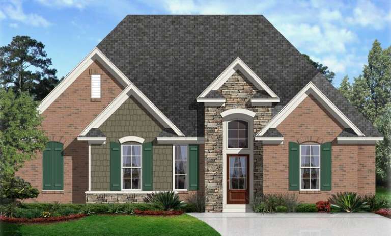 House Plan House Plan #16203 Front Elevation