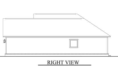 Ranch House Plan #041-00076 Elevation Photo