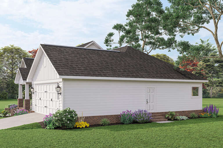 Cottage House Plan #041-00077 Elevation Photo
