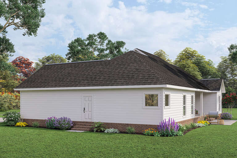 Cottage House Plan #041-00077 Elevation Photo
