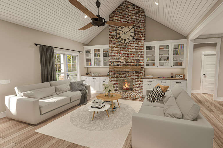 Cottage House Plan #041-00077 Additional Photo
