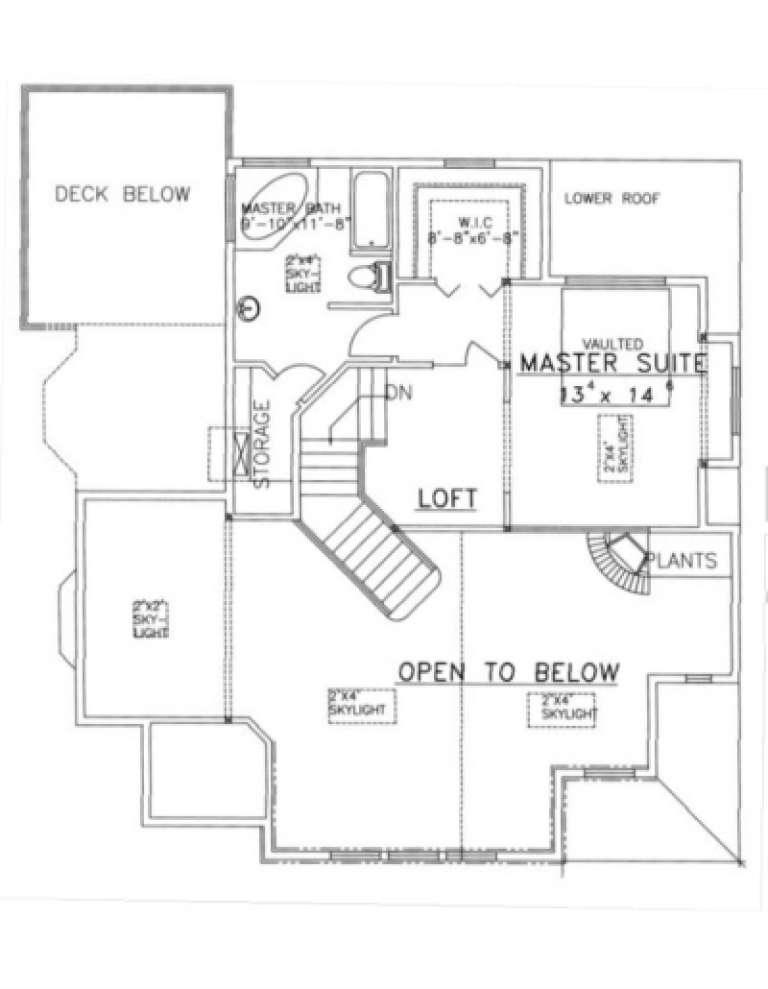 House Plan House Plan #1621 Drawing 3