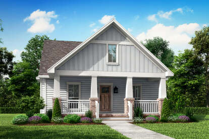 House Plan House Plan #16210 Front Elevation