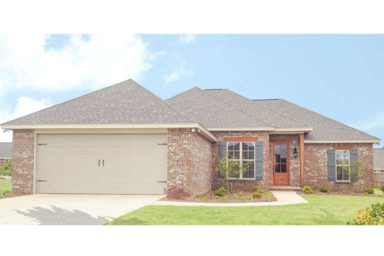 European House Plan #041-00079 Elevation Photo