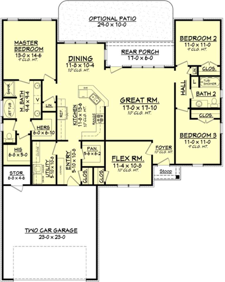 House Plan House Plan #16211 Drawing 1
