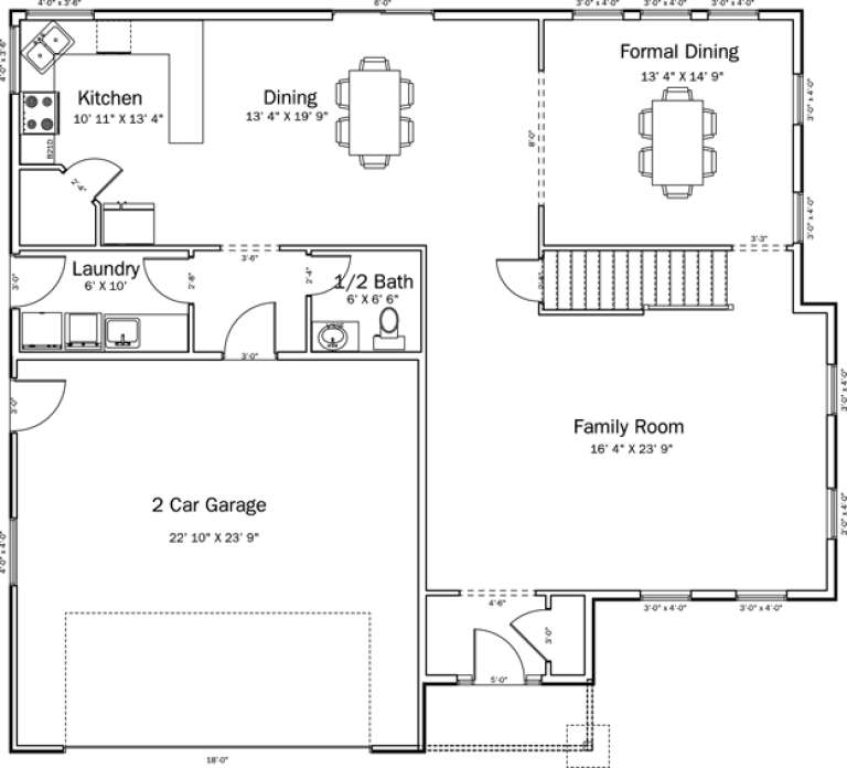 House Plan House Plan #16213 Drawing 1