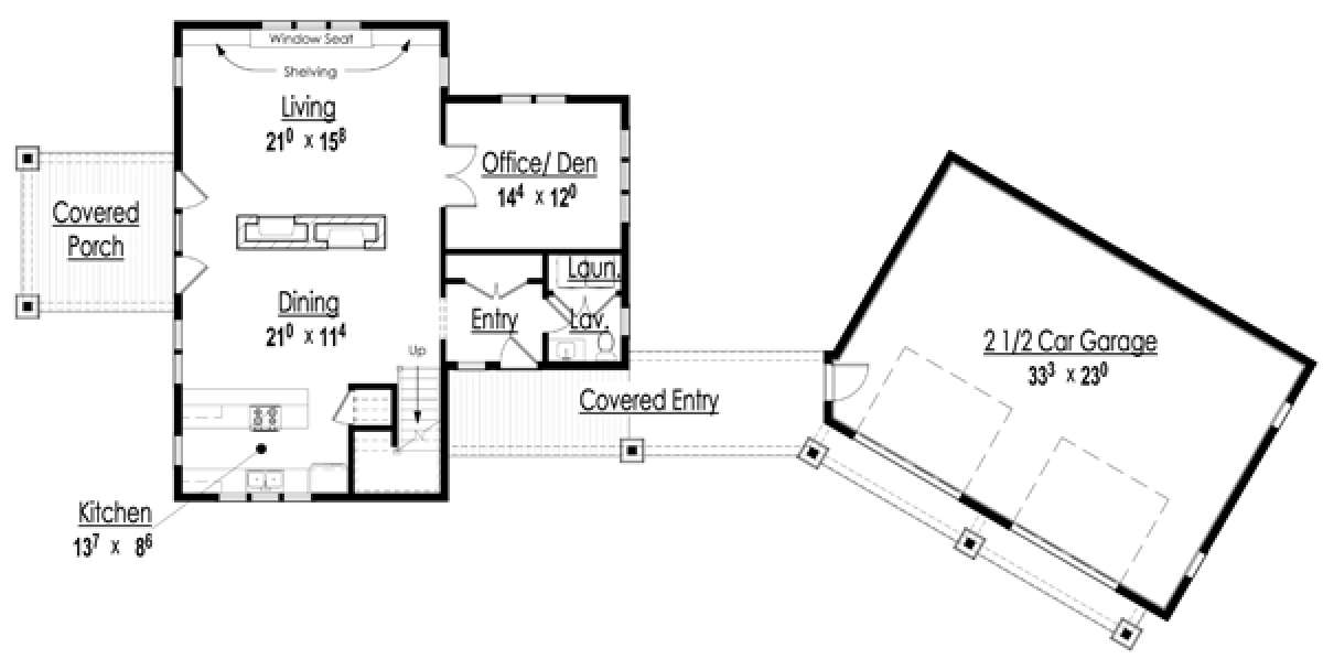 Floorplan 1 for House Plan #7806-00016