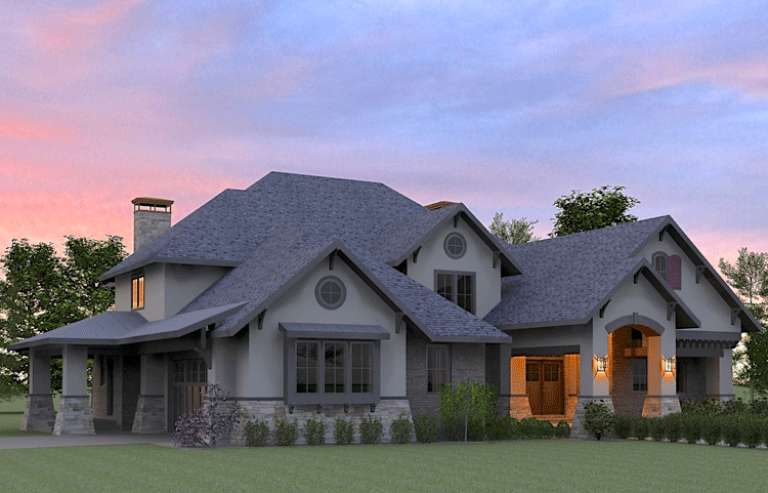 House Plan House Plan #16215 Front Elevation