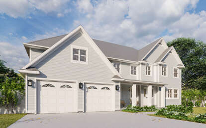 Traditional House Plan #2802-00021 Elevation Photo