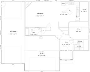 Floorplan 1 for House Plan #2802-00023