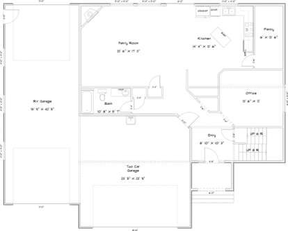 Main Floor for House Plan #2802-00023