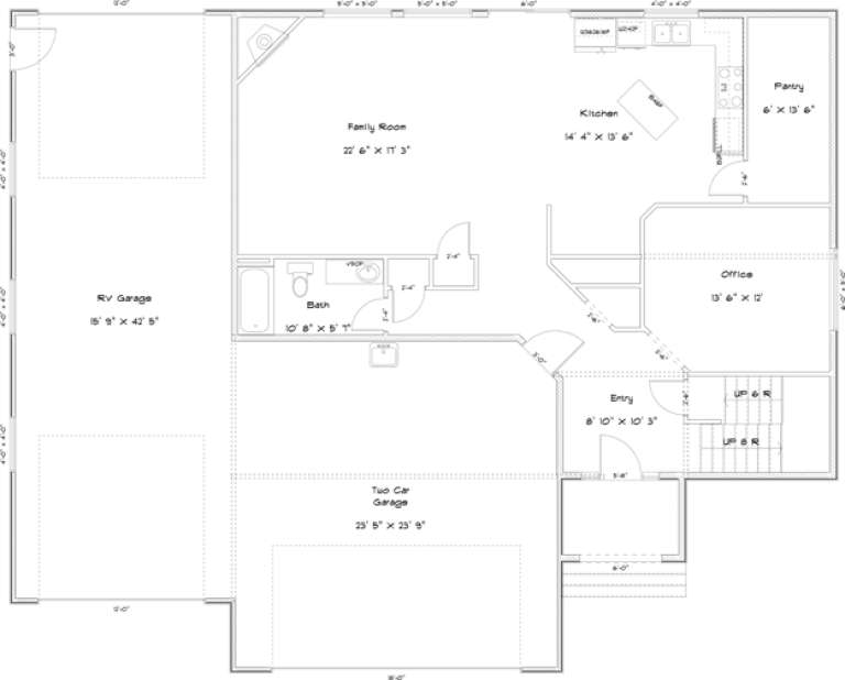 House Plan House Plan #16220 Drawing 1