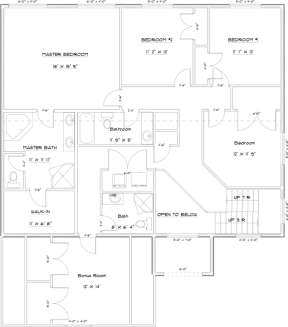 Floorplan 2 for House Plan #2802-00023