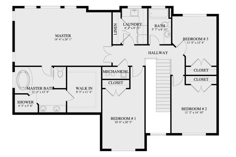 House Plan House Plan #16221 Drawing 2