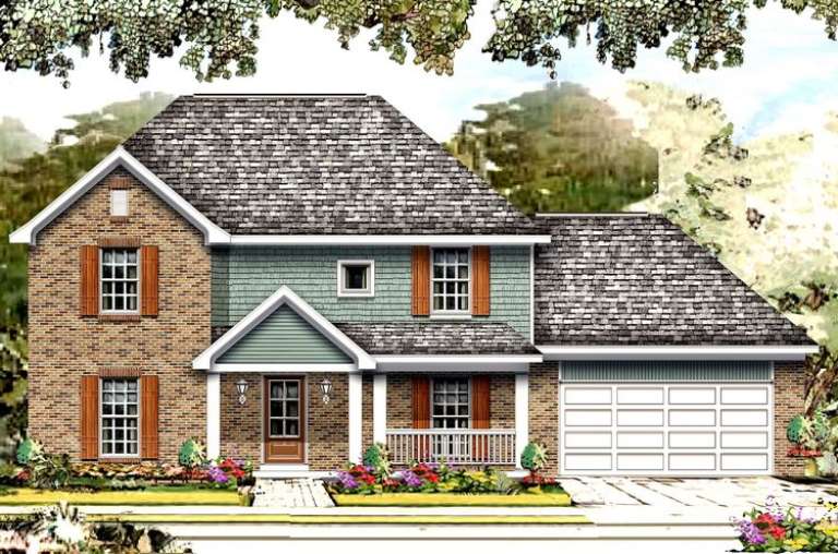 House Plan House Plan #16222 Front Elevation
