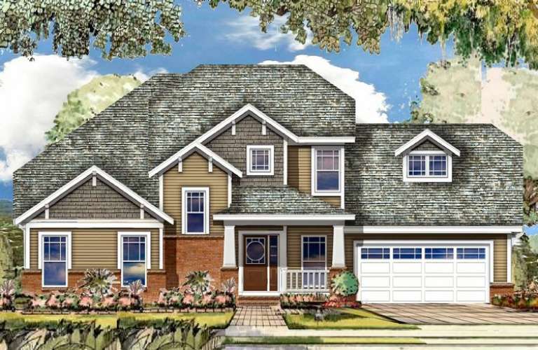 House Plan House Plan #16228 Front Elevation