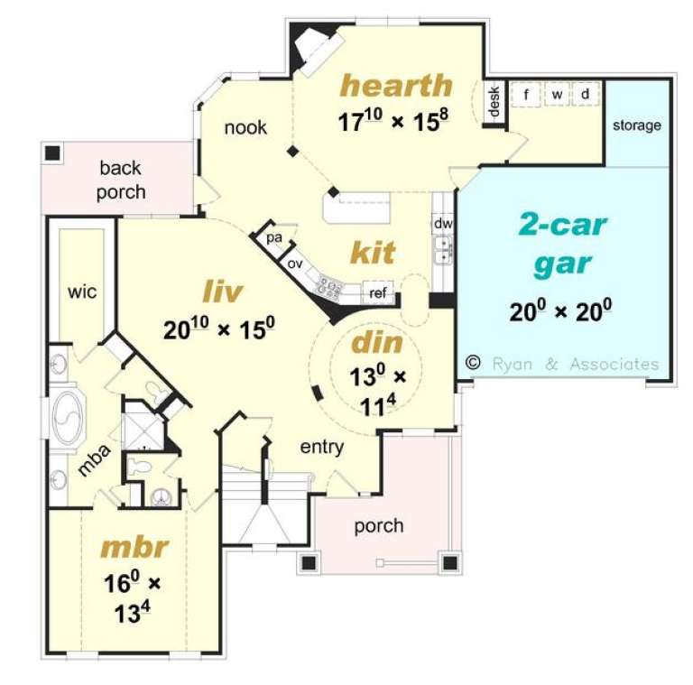 House Plan House Plan #16228 Drawing 1