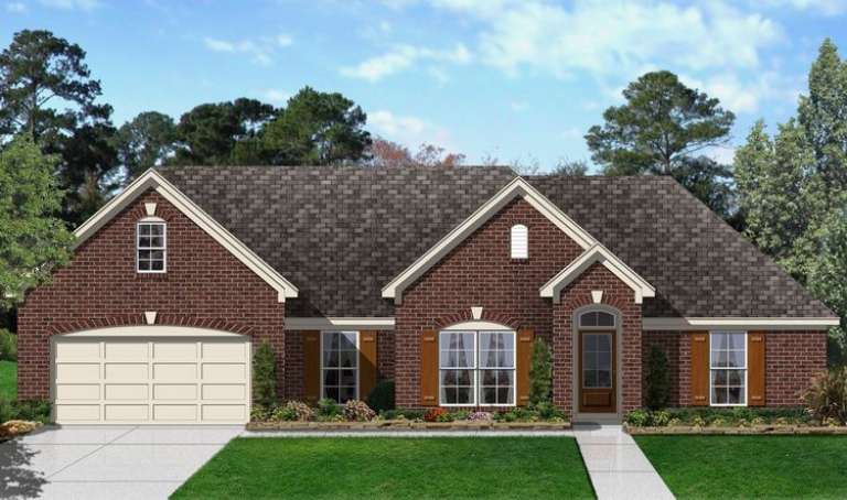 House Plan House Plan #16229 Front Elevation