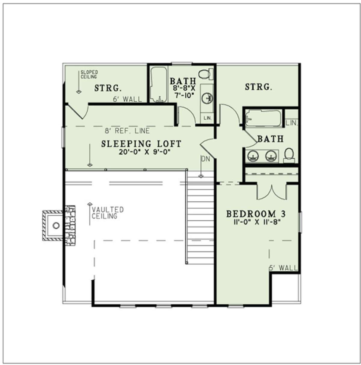 Floorplan 2 for House Plan #110-00987