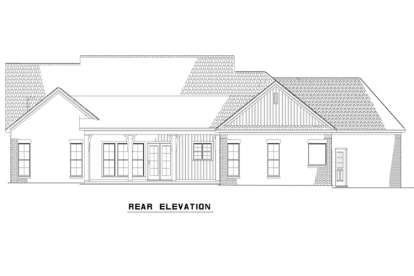 Traditional House Plan #110-00988 Elevation Photo