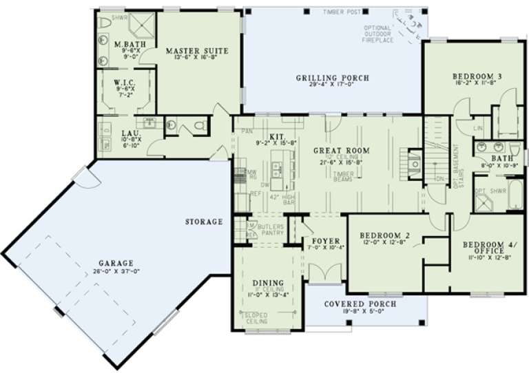 House Plan House Plan #16232 Drawing 1