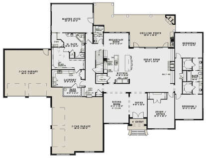 House Plan House Plan #16233 Drawing 1