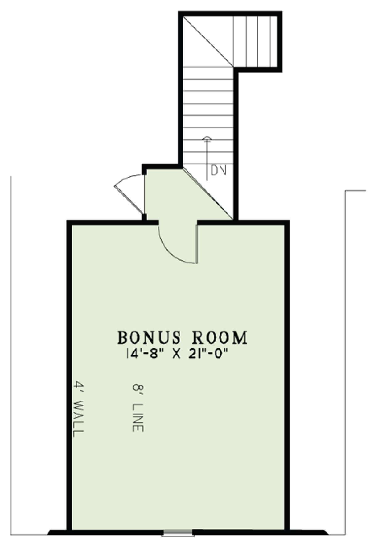 Floorplan 2 for House Plan #110-00991