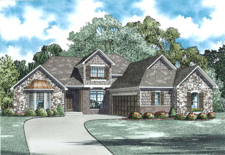 House Plan House Plan #16237 Front Elevation