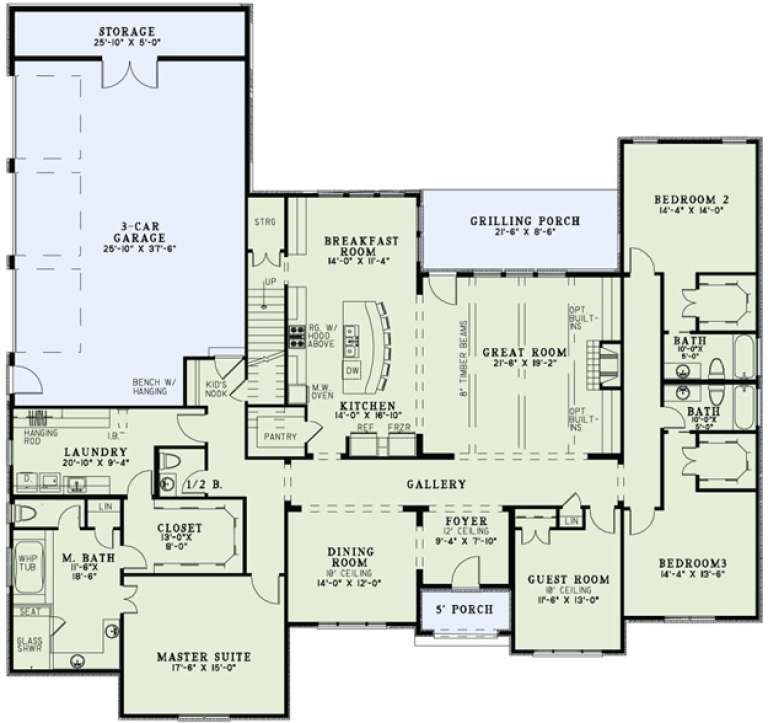 House Plan House Plan #16239 Drawing 1