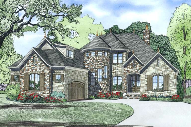 House Plan House Plan #16241 Front Elevation