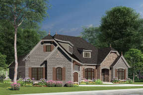 European House Plan #110-00999 Elevation Photo