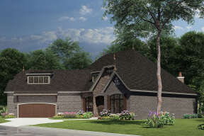 European House Plan #110-00999 Elevation Photo