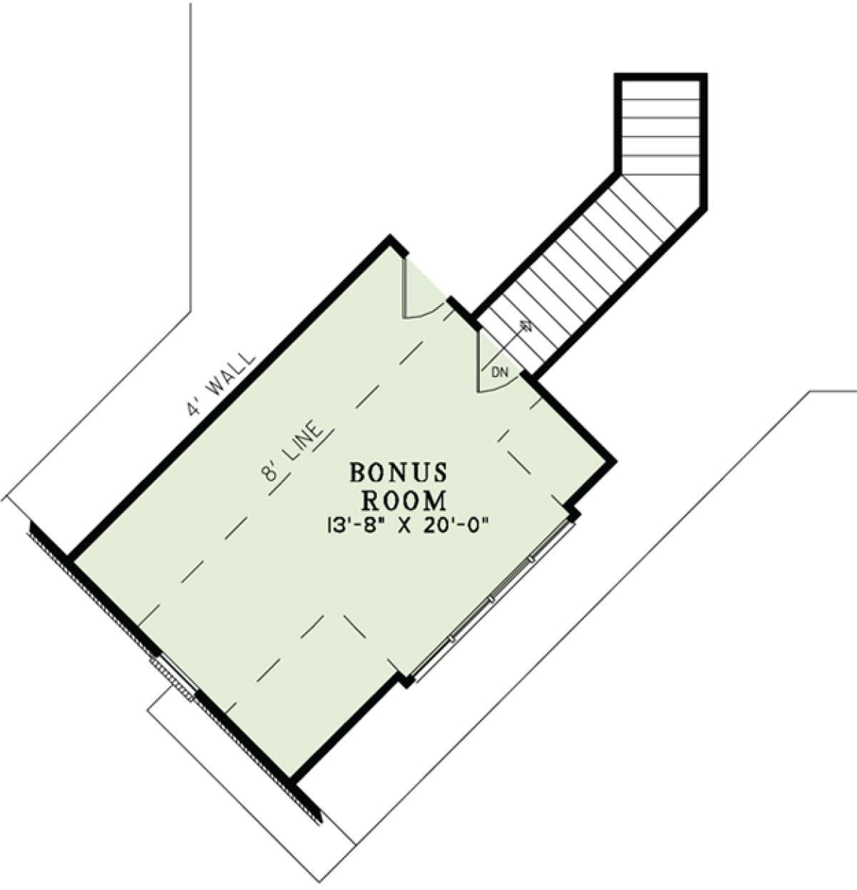 Second Floor for House Plan #110-00999
