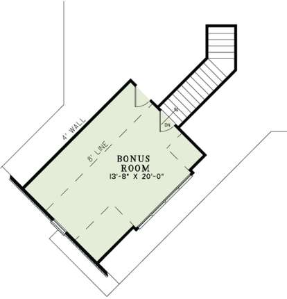 Second Floor for House Plan #110-00999