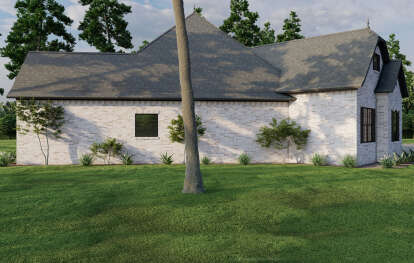 European House Plan #110-01000 Elevation Photo