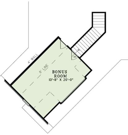 Floorplan 2 for House Plan #110-01000