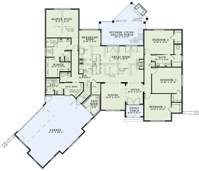 House Plan House Plan #16245 Drawing 1