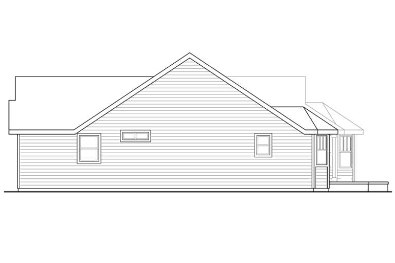 Country House Plan #035-00613 Elevation Photo
