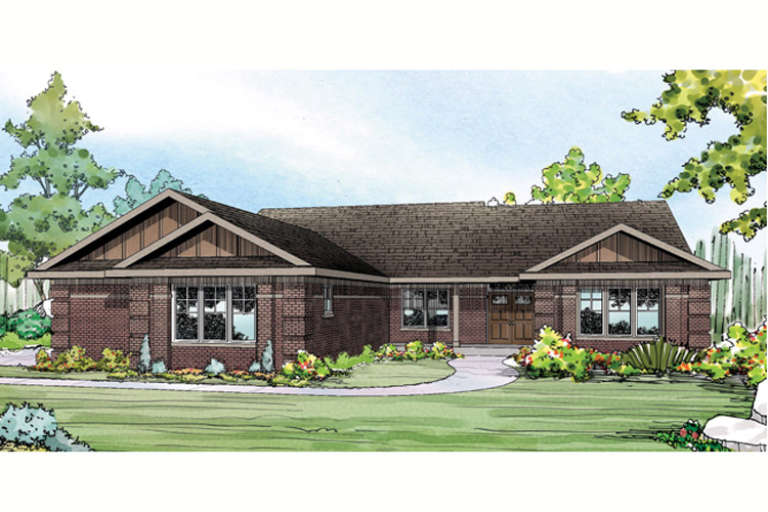 House Plan House Plan #16248 Front Elevation