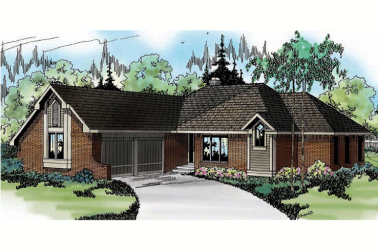House Plan House Plan #16249 Front Elevation