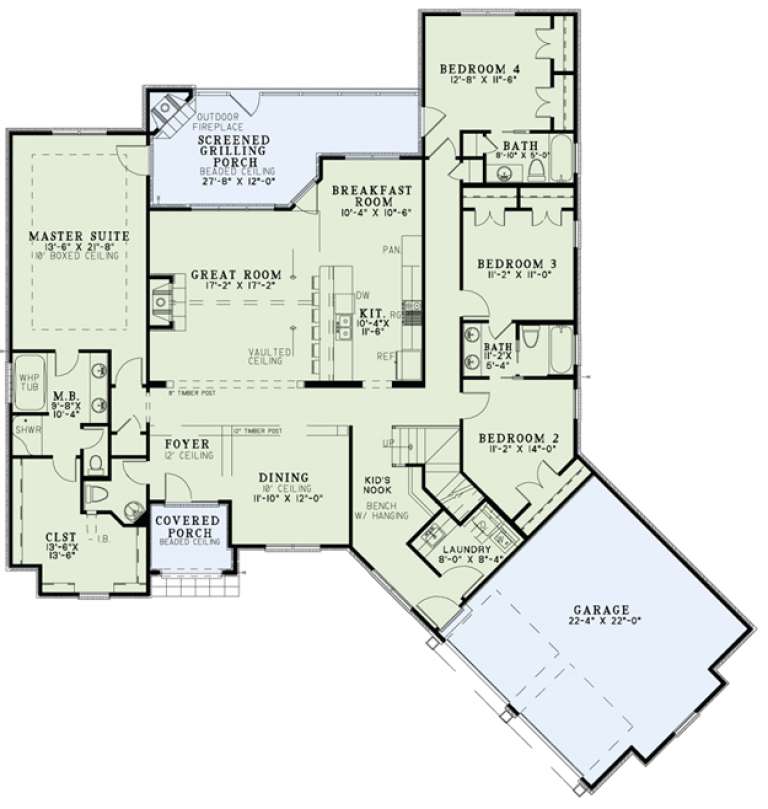 House Plan House Plan #16251 Drawing 1