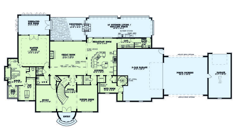 House Plan House Plan #16252 Drawing 1