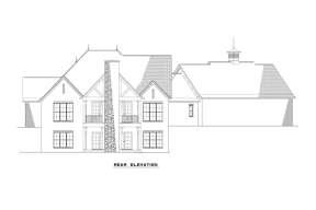 Basement  House Plan #110-01004 Elevation Photo