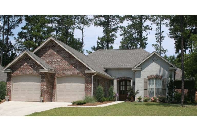 Traditional House Plan #041-00084 Elevation Photo