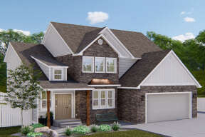 Traditional House Plan #2802-00026 Elevation Photo