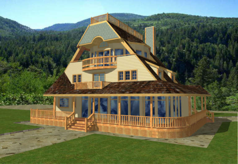 House Plan House Plan #1626 Front Elevation